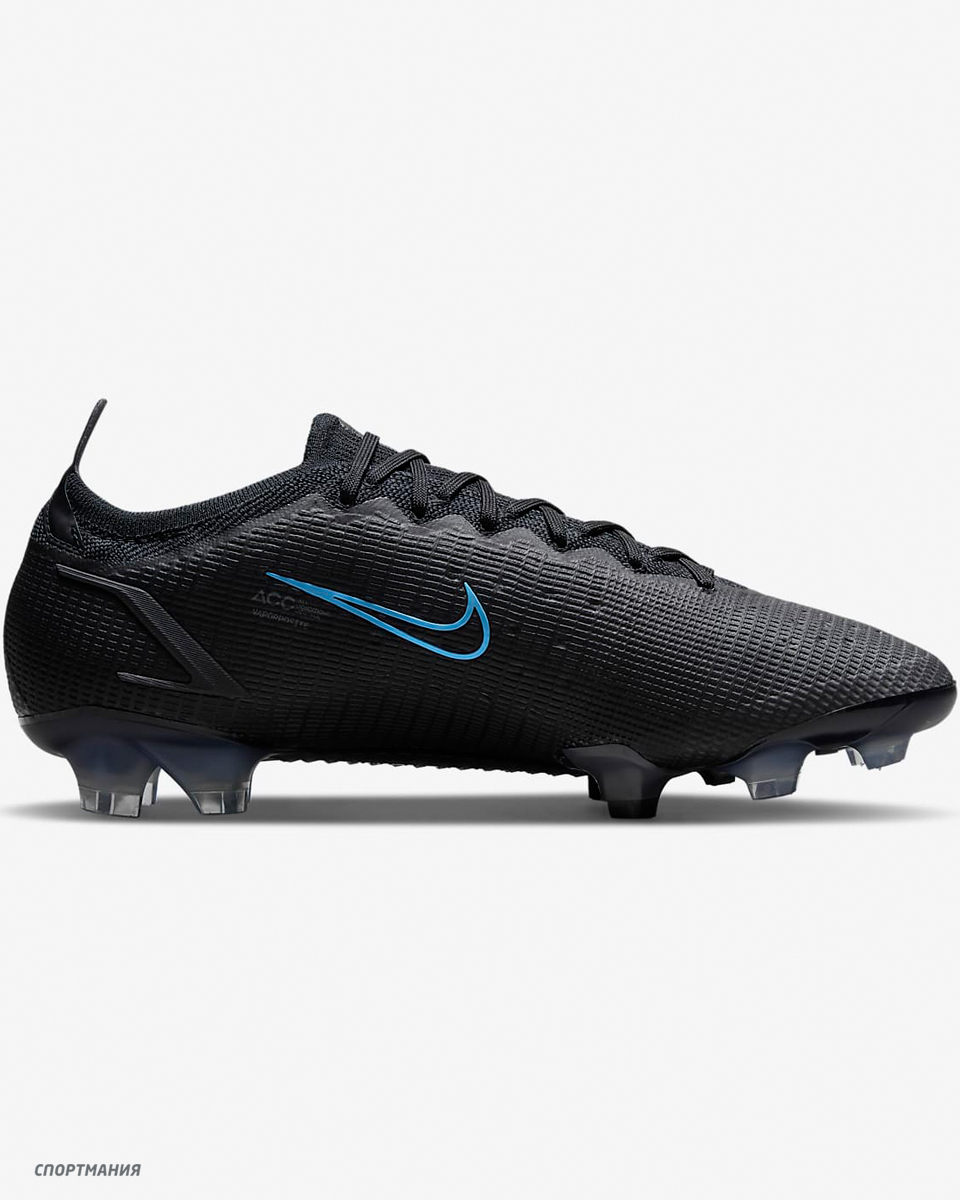 CQ7635-121 Бутсы футбольные Nike Vapor 14 Elite FG черный, синий