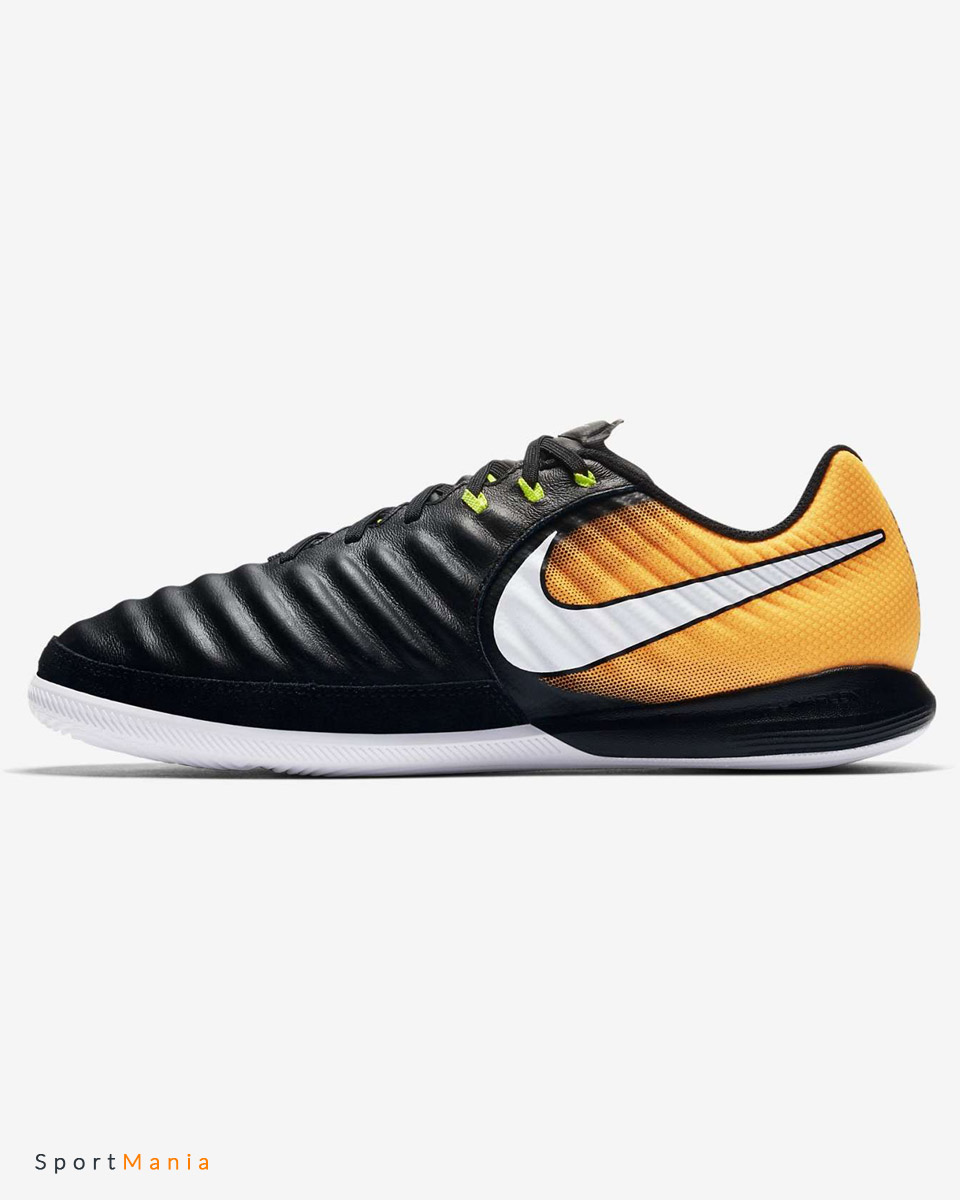 897761-008 Бутсы для игры в зале Nike Tiempox Finale IC черный, оранжевый,  белый мужчины цвет черный, оранжевый, белый