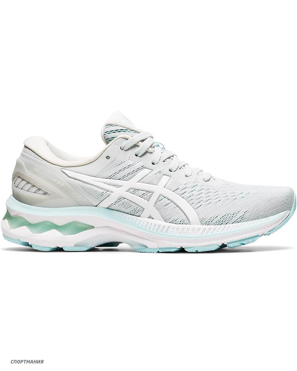 asics gel kayano mint green