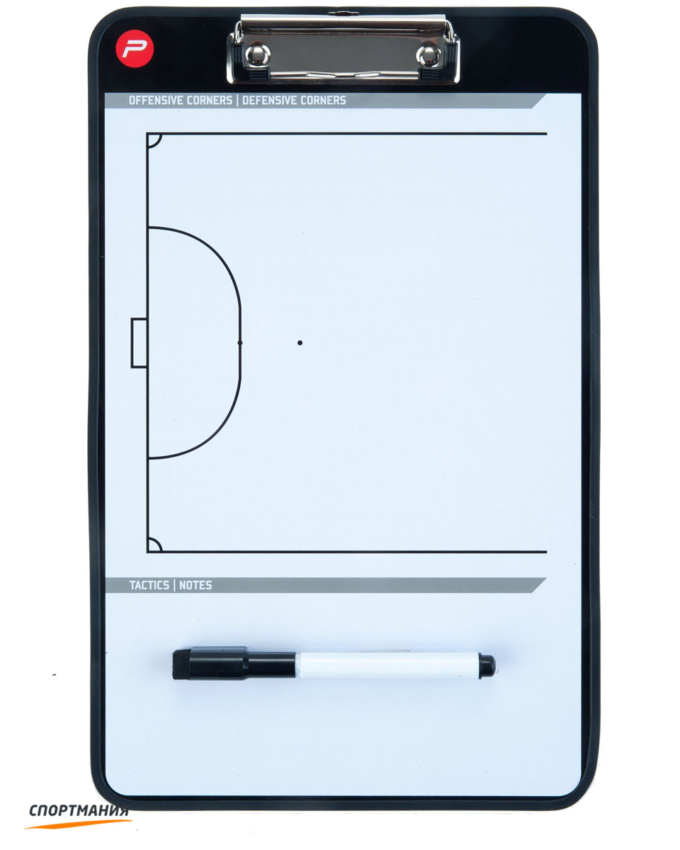 P2I100650 Доска тренерская для мини-футбола Pure2Improve Coachboard Futsal  белый, коричневый, черный цвет белый, коричневый, черный