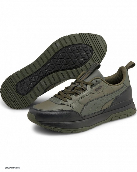 38320203 Кроссовки Puma R78 Trek темно-зеленый