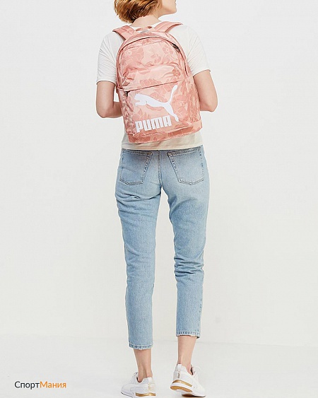 7479907 Рюкзак Puma Originals Backpack розовый, белый